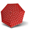 Knirps T.020 Small Manual - Pocket Umbrella (dot art red)