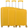 Travelite Pacific - 4-Rollen-Trolley Set 3tlg. (yellow)