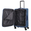 Travelite Corsiica - 4-Rollen-Trolley M 67 cm erw. (blue) - Ansicht 9