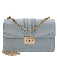 Seidenfelt Roros East-West Denim - Umhängetasche 23 cm (denim in blue)