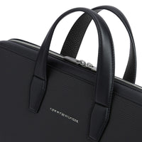 Tommy Hilfiger Business Saffiano Computer Bag - Sacoche ordinateur 40 cm (black)