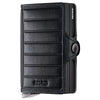 Secrid Twinwallet Emboss Lines - Kreditkartenetui 12cc 10.2 cm RFID (black+)