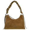 Coccinelle Boheme Suede Bimaterial - Shoulder Bag 30 cm (seagras/seagras)
