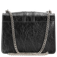 Seidenfelt Roros - Schultertasche 21 cm (glossy black) - Ansicht 4