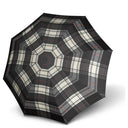 Knirps T.200 M Duomatic - Taschenschirm Regenschirm (check black/white)