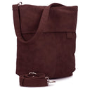 zwei Mademoiselle M12 - Schultertasche 32 cm (nubuk-bordeaux) - Ansicht 2