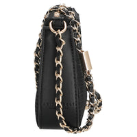 Seidenfelt Halkia - Umhängetasche 20 cm (black) - Ansicht 3