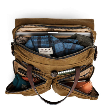 Filson 24 Hour Tin - Aktentasche 16" 43 cm (dark tan) - Ansicht 5