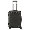 FPM Milano Bank aluminum Spinner 55 M - 4-Rollen-Kabinentrolley 55/25 cm (caviar black)