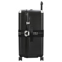 FPM Milano Bank Zip Deluxe Trunk on Wheels M - 4-Rollen-Trolley M 73 cm (eclipse black) - Ansicht 3