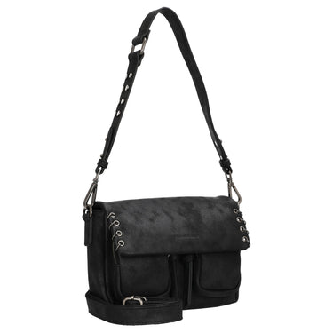 FREDsBRUDER Rebel At Heart - Schultertasche 26 cm (black) - Ansicht 5