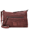 FREDsBRUDER Riffel Crossbag - Shoulder Bag 27 cm (barolo red)