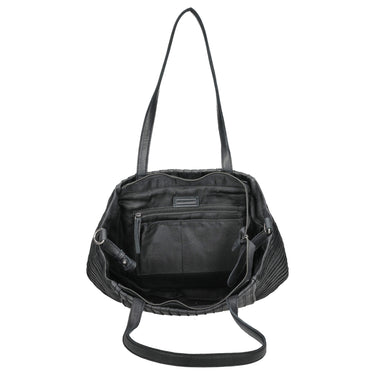 FREDsBRUDER Streifenhörnchen - Shopper 44 cm (black) - Markenkoffer