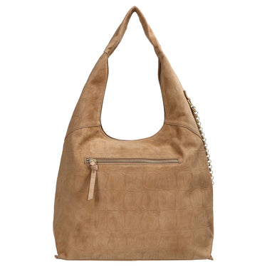 FREDsBRUDER Velvet Wild Hobo - Schultertasche 39 cm (camel) - Ansicht 4