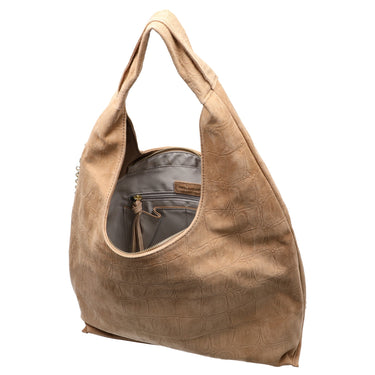 FREDsBRUDER Velvet Wild Hobo - Schultertasche 39 cm (camel) - Ansicht 6