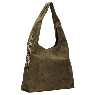 FREDsBRUDER Velvet Wild Hobo - Schultertasche 39 cm (khaki) - Ansicht 5