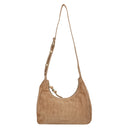 FREDsBRUDER Velvet Wild Midi Hobo - Umhängetasche 26.5 cm (camel)