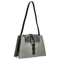 Furla Nuvola S - Schultertasche 27 cm (cenere+soil+nero) - Ansicht 5