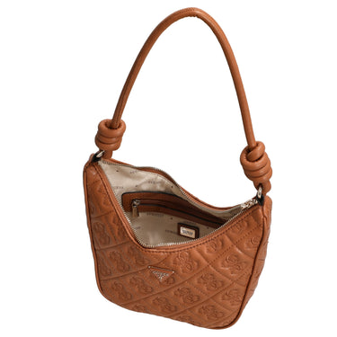 Guess Adelasia Top Zip - Schultertasche 24 cm  (Caramel) - Ansicht 6