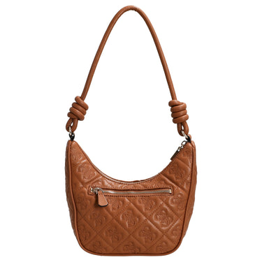 Guess Adelasia Top Zip - Schultertasche 24 cm  (Caramel) - Ansicht 4