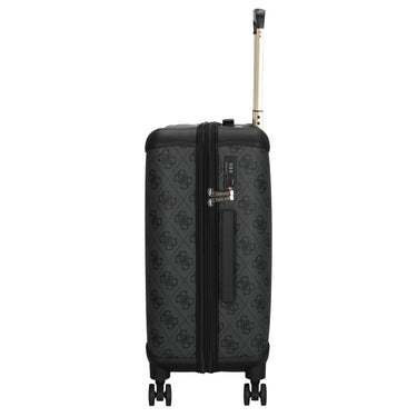 Guess Berta 22 IN - 4-Rollen-Trolley 64 cm erw. (coal logo) - Ansicht 3