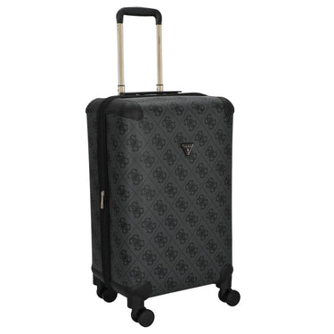 Guess Berta 22 IN - 4-Rollen-Trolley 64 cm erw. (coal logo) - Ansicht 5
