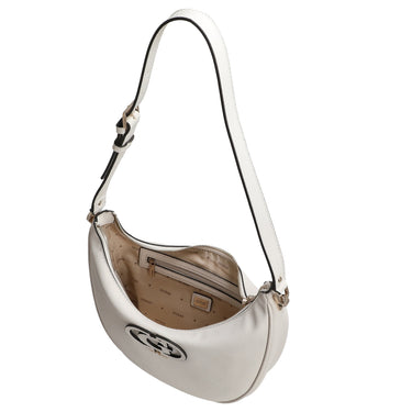 Guess Calebra Hobo - Umhängetasche 19 cm (off white) - Ansicht 6