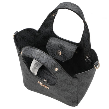 Guess Calista 2 in 1 Mini Tote - Shopper 27 cm (coal logo) - Markenkoffer