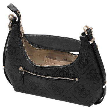 Guess Erenia Top Zip - Schultertasche (coal logo) - Markenkoffer