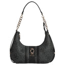 Guess Erenia Top Zip - Schultertasche (coal logo) - Markenkoffer