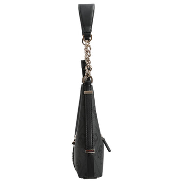 Guess Erenia Top Zip - Schultertasche (coal logo) - Markenkoffer