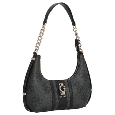 Guess Erenia Top Zip - Schultertasche (coal logo) - Markenkoffer