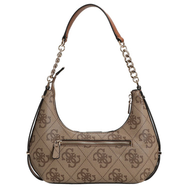 Guess Erenia Top Zip - Schultertasche (latte logo) - Markenkoffer