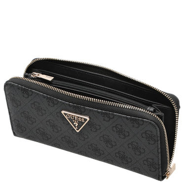 Guess Laurel II SLG Large Zip Around - Geldbörse 12cc 20.5 cm (coal logo) - Ansicht 2