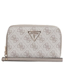 Guess Laurel II SLG Medium Double Zip - Geldbörse (dark taupe logo) - Markenkoffer