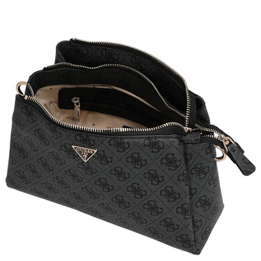 Guess Noelle II TRI Comp - Umhängetasche 24 cm (coal logo) - Markenkoffer