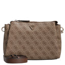 Guess Noelle II TRI Comp - Umhängetasche 24 cm (latte logo/brown) - Markenkoffer