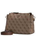 Guess Noelle II TRI Comp - Umhängetasche 24 cm (latte logo/brown) - Markenkoffer