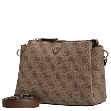Guess Noelle II TRI Comp - Umhängetasche 24 cm (latte logo/brown) - Markenkoffer