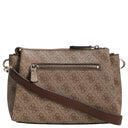 Guess Noelle II TRI Comp - Umhängetasche 24 cm (latte logo/brown) - Markenkoffer