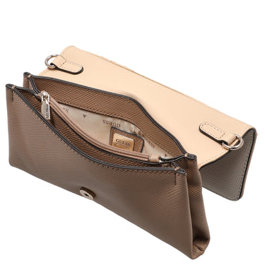 Guess Noelle II Xbody Flap - Umhängetasche 21 cm (tan multi) - Ansicht 6