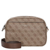 Guess Vikky II - Umhängetasche 20 cm (latte logo/brown)