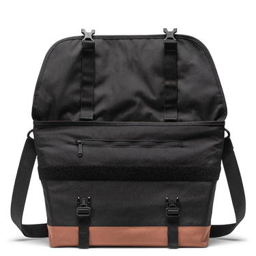Herschel Cove Messenger - Umhängetasche 16" 50 cm (black/saddle brown) - Ansicht 4