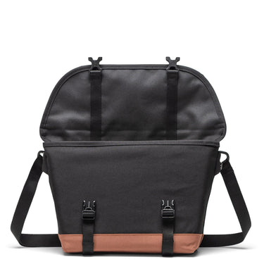 Herschel Cove Messenger - Umhängetasche S 36 cm (black/saddle brown) - Ansicht 4