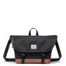 Herschel Cove Messenger - Umhängetasche S 36 cm (black/saddle brown)