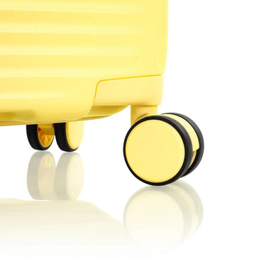 Heys Pastel - 4-Rollen-Trolley Set 3tlg. erw. (gelb) - Ansicht 9