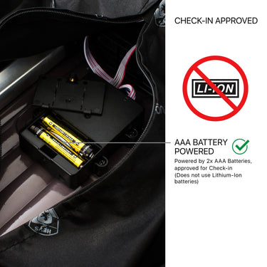 Heys SmartLuggage - 4-Rollen-Trolley L (schwarz) - Ansicht 10