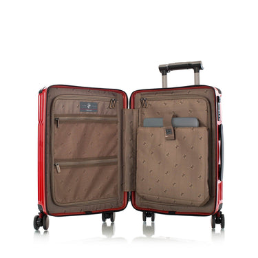 Heys Tekno - 4-Rollen-Kabinentrolley S 15.6" 53 cm USB (red) - Ansicht 5