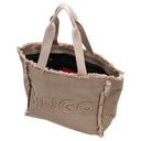 HUGO Women's Becky CA - Shopper (dark beige) - Markenkoffer