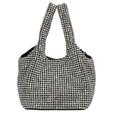 HUGO Women's Liora - Henkeltasche 14 cm (silver) - Ansicht 4